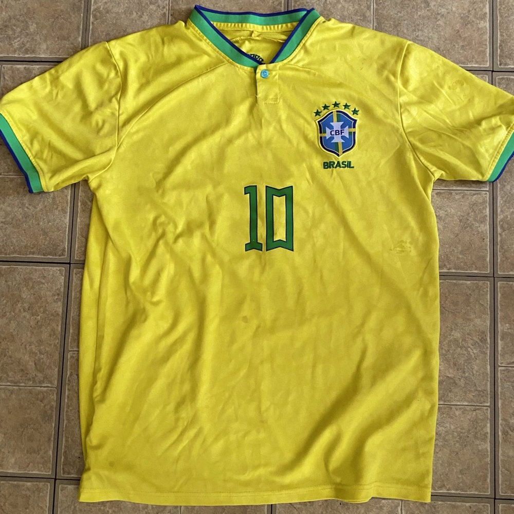 ✨WORN✨ Brasil Ranaldinho Jersey